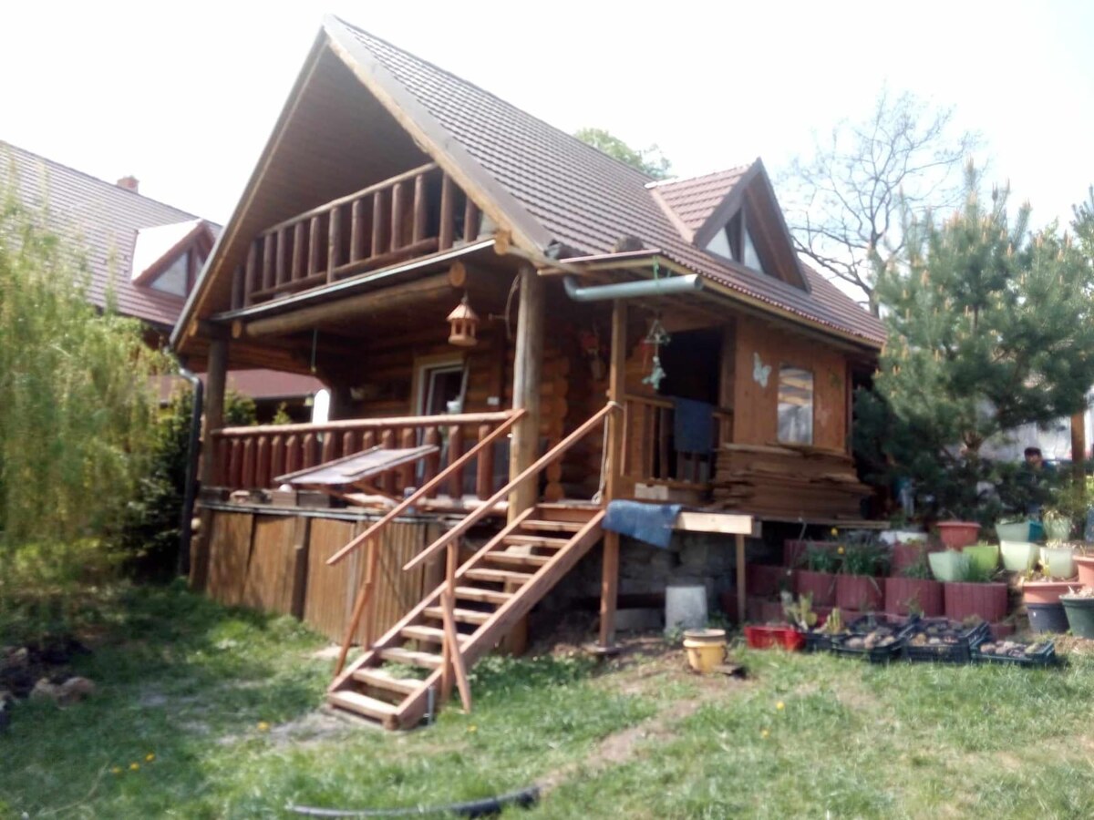 PREDAJ: ZRUBOVÁ chata, úžitková plocha 50 m, pozemok 368 m2, RYKYNČICE — foto 2