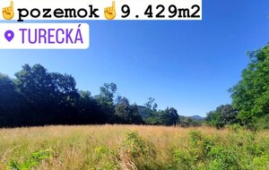 EXKLUZÍVNE ! pozemok na predaj, 9.429 m2, Turecká — foto 1