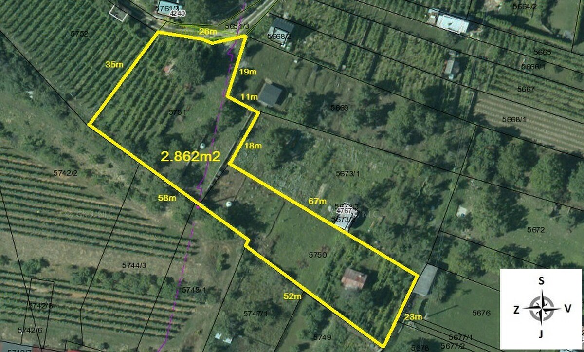 IBA U NÁS! Vinohrad s chatkou, 2 862m2, parkovanie, Nové Mesto n/Váhom — foto 12