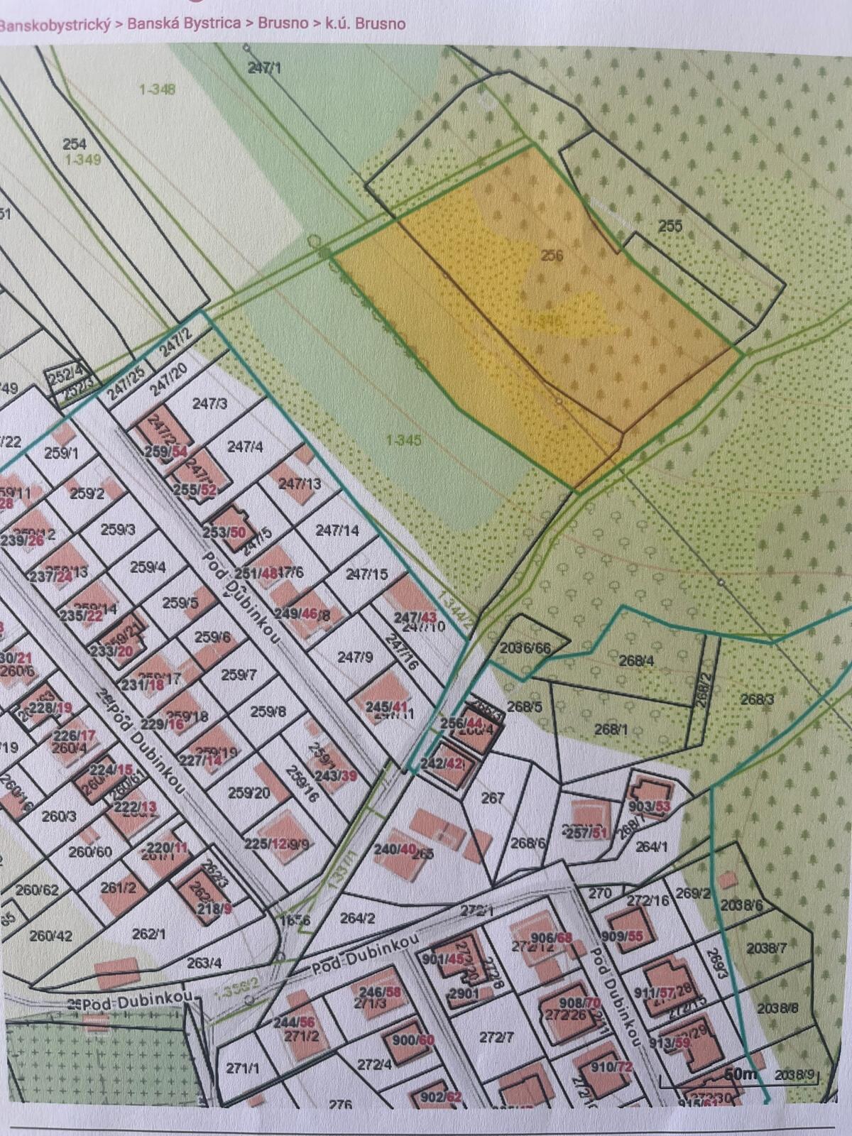 Investičný pozemok: rozloha: 4236 m2, Brusno - krásny výhľad — foto 5