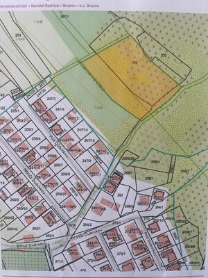 Investičný pozemok: rozloha: 4236 m2, Brusno - krásny výhľad — foto 5