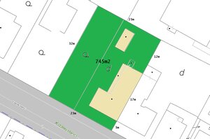 IBA U NÁS! Stavebný pozemok s domom v centre mesta, 745m2, Trenčín — foto 3