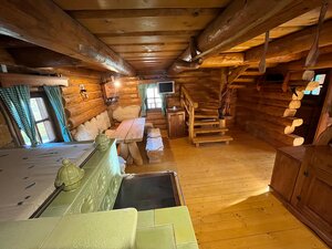 LUXUSNÝ ZRUB VENDELÍN - drevo + kameň, pozemok 3308 m2, NOVÁ BAŇA — foto 8
