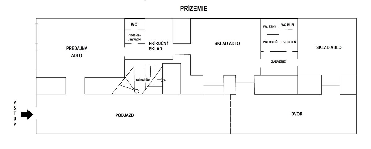 NA PREDAJ BUDOVA na ul. SLOVENSKÁ s prenajatými PRIESTORMI. — foto 4