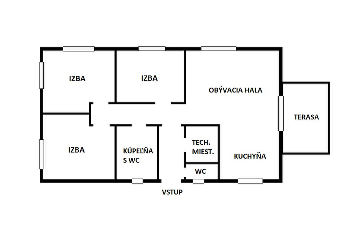 RD-DOKONČENÁ NOVOSTAVBA, OKRUŽNÁ PRI PREŠOVE,POZEMOK 620 m2, — foto 6