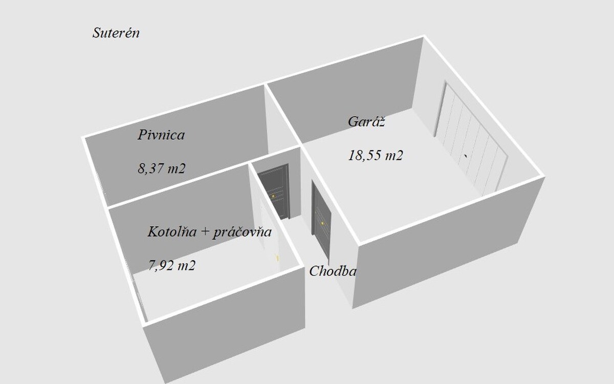 3 IZBOVÝ NADŠTANDARDNÝ BYT, 79m2, PREŠOV, POD SKALKOU. — foto 24