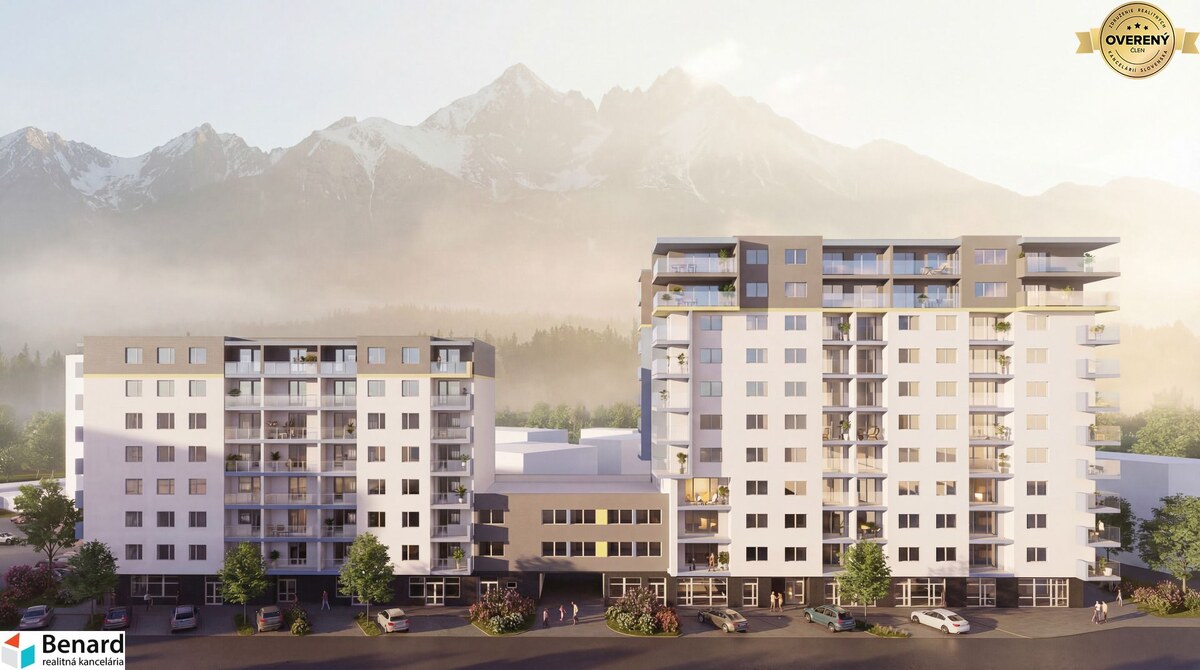 NA PREDAJ 2- izbový byt 4-F v CORRIB TOWER — foto 8