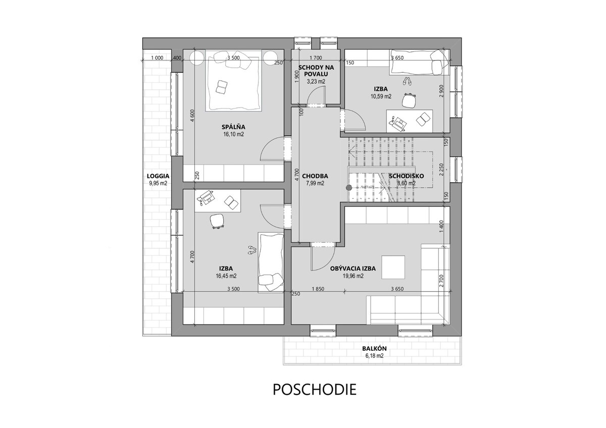 UDRŽIAVANÝ 6 IZBOVÝ RODINNÝ DOM, 1242m2, ÚDOL, — foto 19