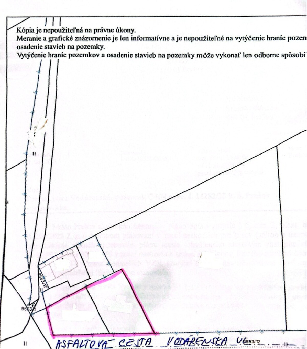 INVESTIČNÝ POZEMOK NA VÝSTAVBU BYTOVKY,VODÁRENSKÁ UL., PREŠOV — foto 6