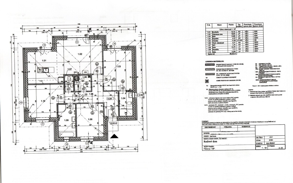 ROZOSTAVANÝ 4 IZBOVÝ RODINNÝ DOM, ŠIBENIČNÁ HORA — foto 13