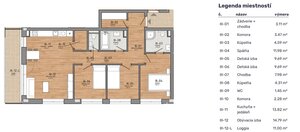 NA PREDAJ 4 IZBOVÝ BYT S LOGGIOU - BYTY ROZÁLKA - byt 4C — foto 6