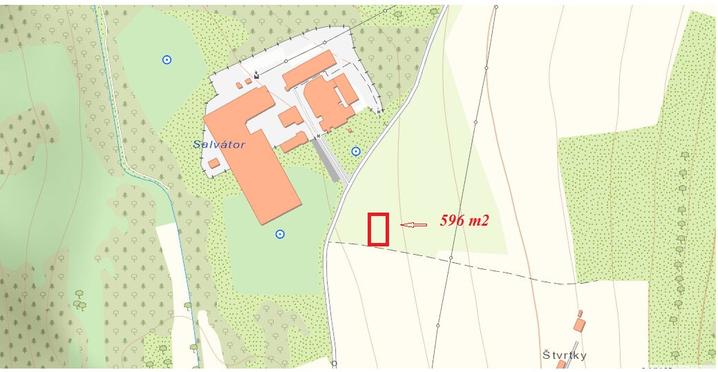 POZEMOK- ZÁHRADA 596 m2 , LIPOVCE. — foto 2