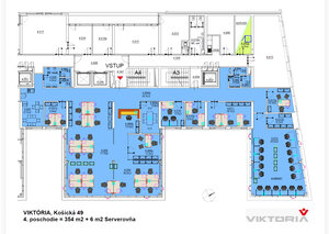 Reprezentatívne priestory 360m2, Viktória, Nivy — foto 5