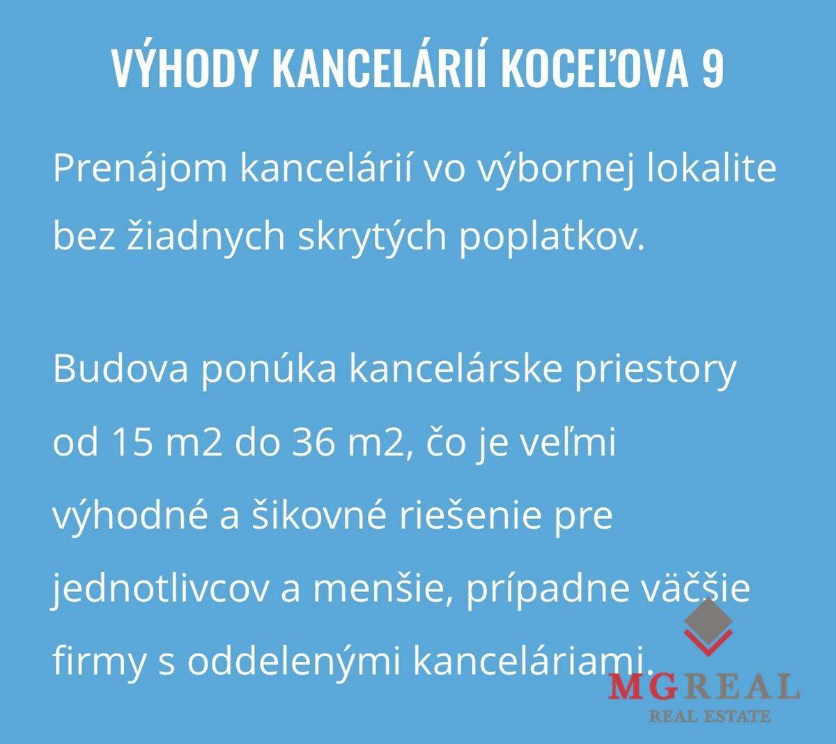Kancelárske priestory od 17m2, Koceľova ul. — foto 11