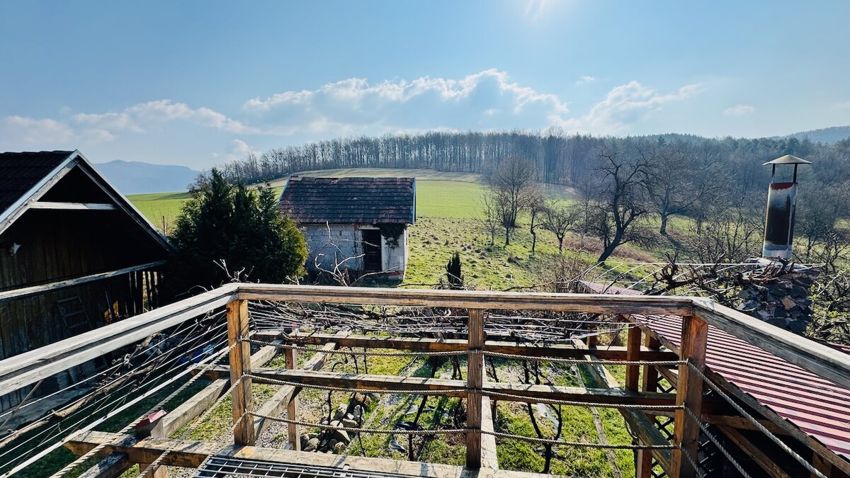 Na predaj 2 chalupy a 1 chatka Horná Ves – Pacov - pozemky 1488 m2 — foto 5