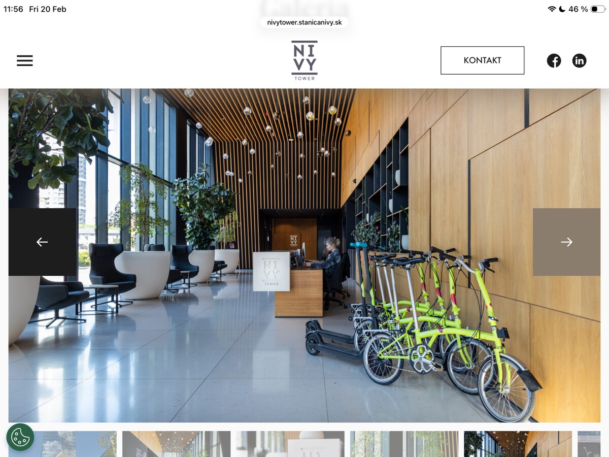Administratíva 340m2, NIVY TOWER, Mlynské Nivy — foto 6