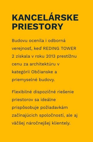 Reprezentatívne priestory 49m2, Reding Tower 2, Racianska ul. — foto 7