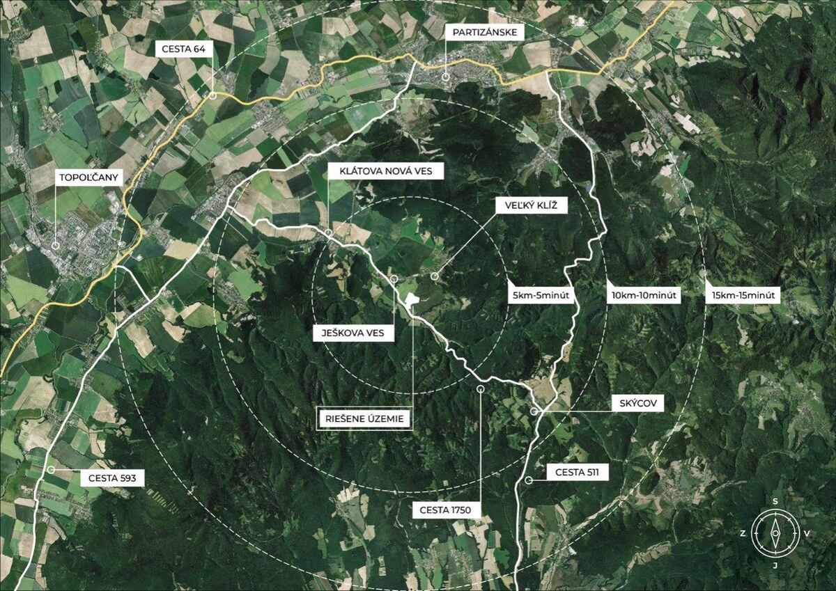 Investičný pozemok Ješková Ves - Projekt MALÁ DOLINA — foto 3