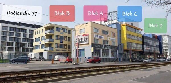 Administratívny priestor 70m2, Račianska ul., Nové Mesto