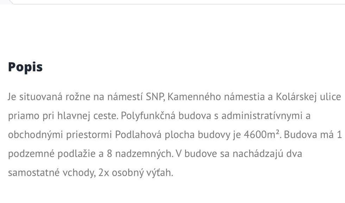 Prenájom kancelárie 24,79m2 na Nám. SNP, Staré Mesto — foto 9