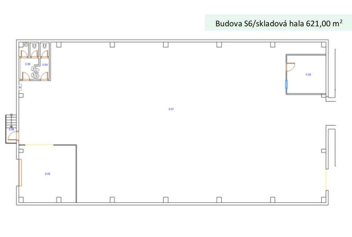Sklady so zázemím 621m2, Stará Vajnorská — foto 2
