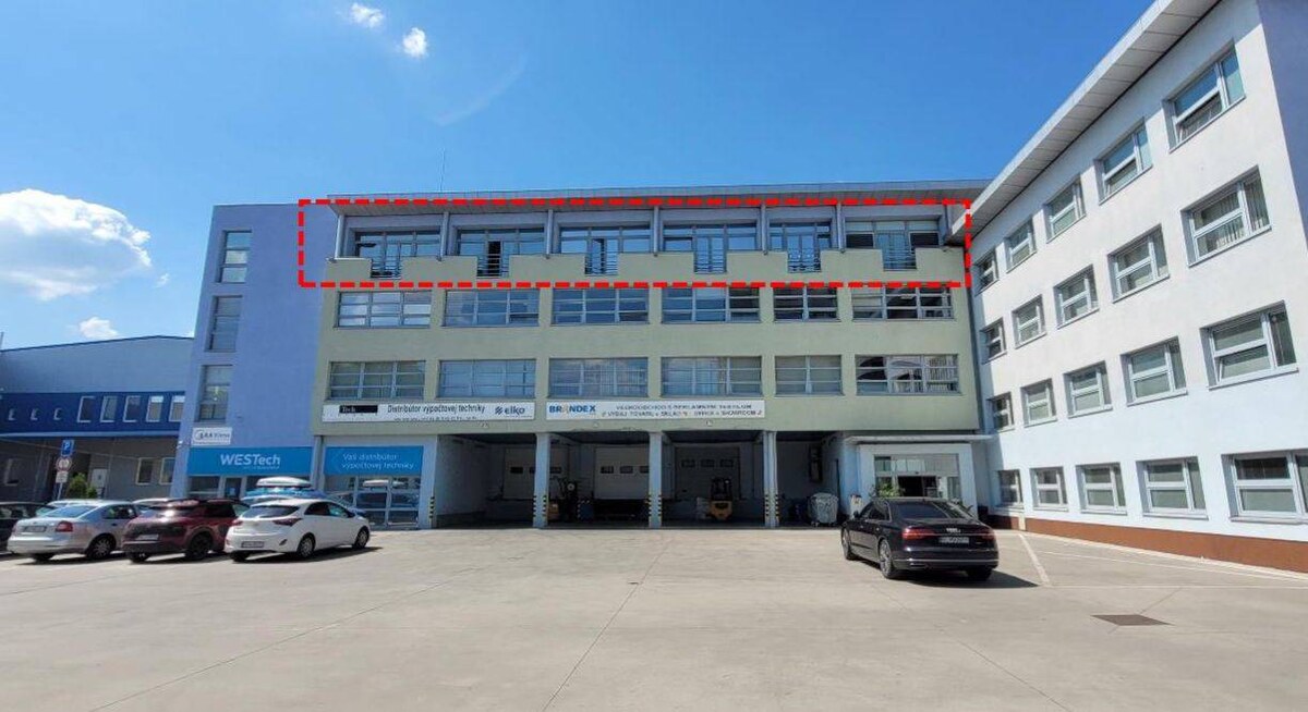 Samostatný kancelársky celok 366m2, Stará Vajnorská