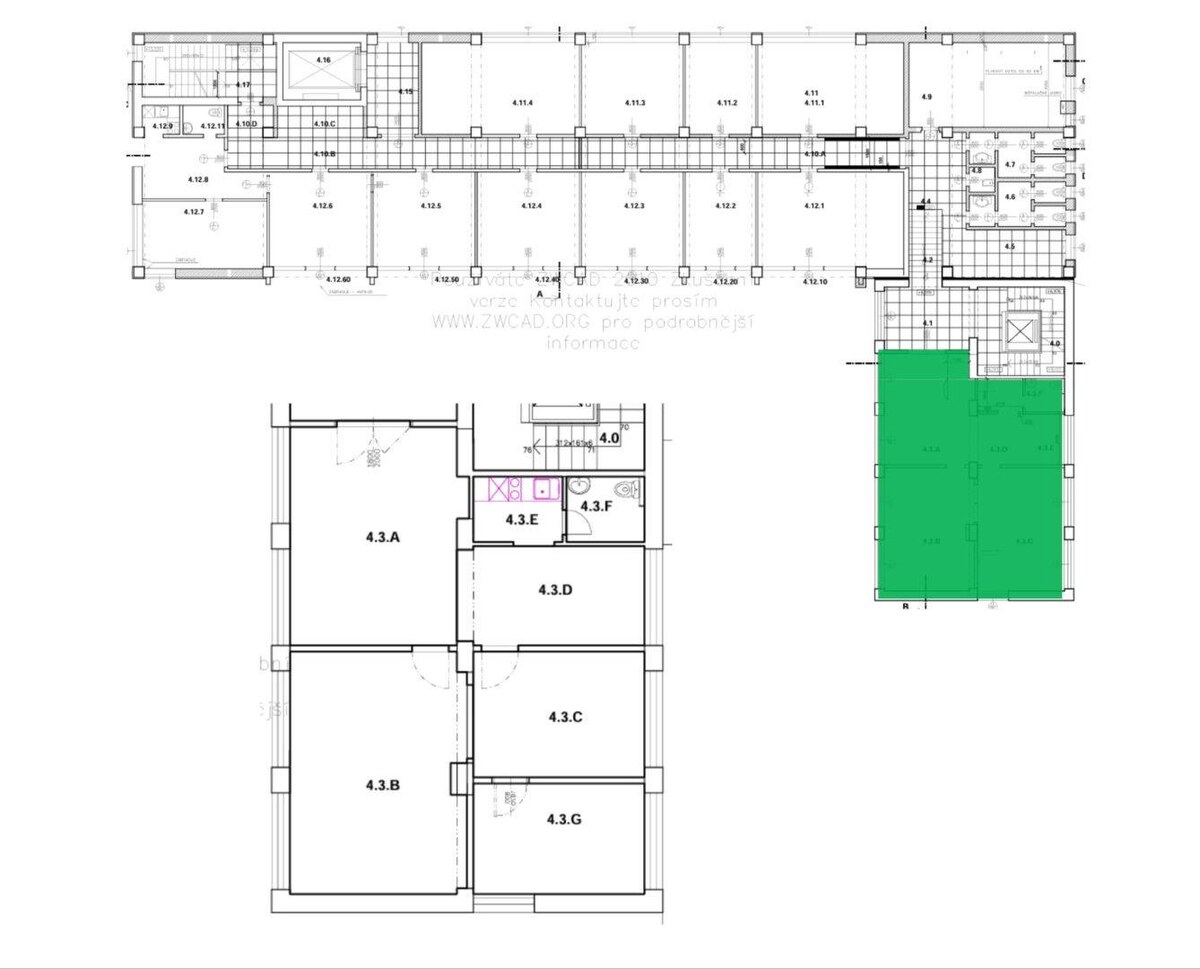 Samostatný kancelársky celok 89m2, Stará Vajnorská — foto 2