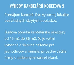 Dvojkancelária 34m2, Koceľova ul. — foto 7