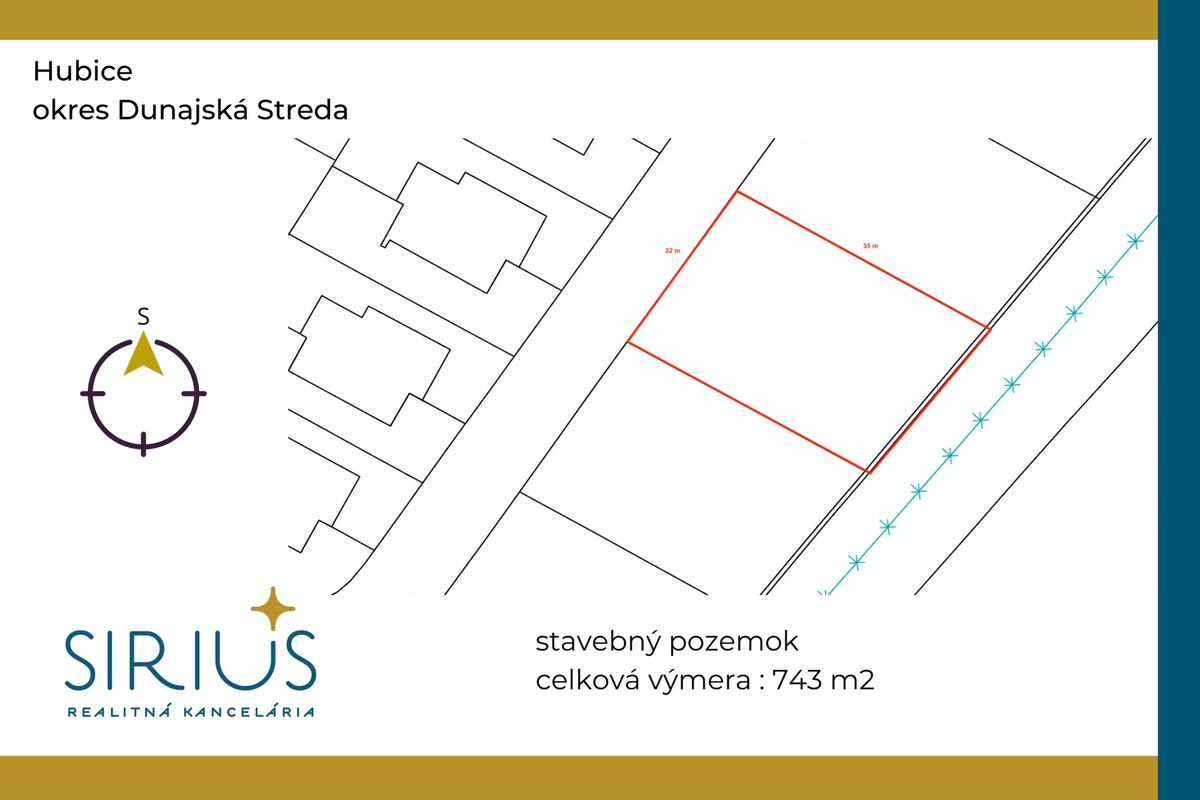 HUBICE – stavebný pozemok 743 m2, možnosť odpočtu DPH — foto 4