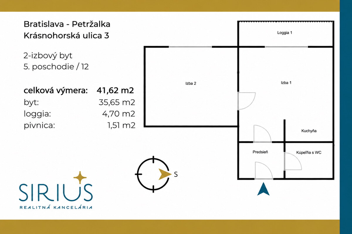 KRÁSNOHORSKÁ – 2i byt s LOGGIOU pri DRAŽDIAKU a ELEKTRIČKE — foto 4