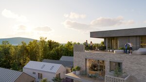 RIEVKY, 3-i byt, 92 m2 – EXKLUZÍVNE BÝVANIE PRI POTOKU A LESE — foto 3