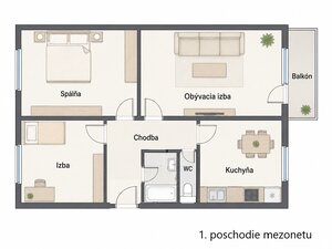 4-IZBOVÝ MEZONET V BERNOLÁKOVE S KLIMATIZÁCIOU A  KRÁSNYM VÝHĽADOM — foto 29