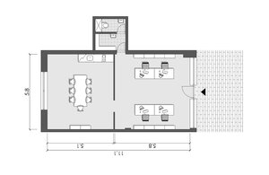 Moderný obchodný priestor v centre Senca Lichnerova — foto 2