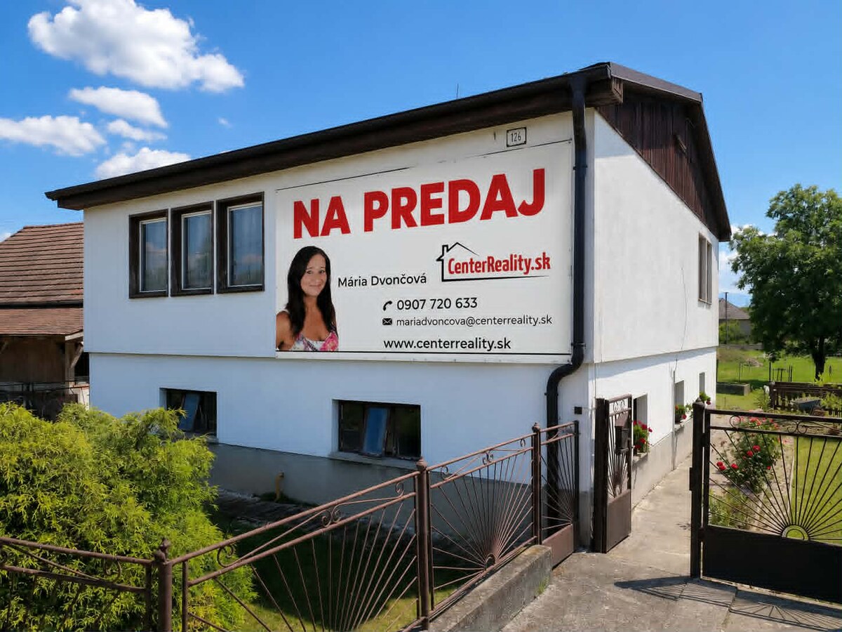 ‼️ PREDANÉ ‼️ RODINNÝ DOM V  PARTIZÁNSKOM - NÁVOJOVCE ‼️