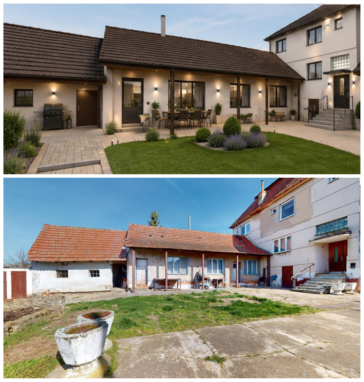Na predaj dvojpodlažný dom v obci Prietržka, okr. Skalica