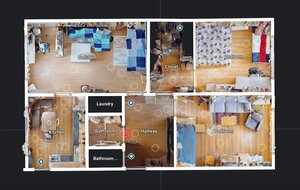 Na predaj veľký, klimatizovaný 3izbový byt s komorou v Holíči — foto 16