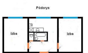 2 izbový byt na Sídlisku 2 — foto 3