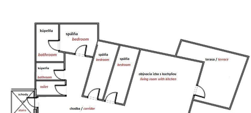 4-izb. byt na prenájom, lukratívna lokalita, Radvanská ul. Bratislava I.
