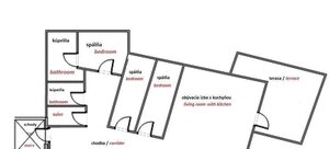 4-izb. byt na prenájom, lukratívna lokalita, Radvanská ul. Bratislava I. — foto 1