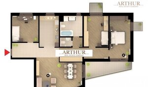 ARTHUR - 4 izbový byt, Svetlá, 135.6 m², novostavba — foto 1