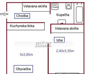 1,5-izb. byt, Hlbinná ul. Podunajské Biskupice — foto 4