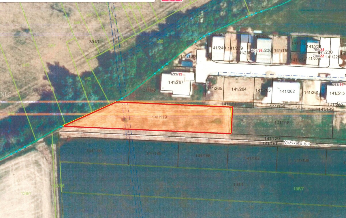 PREDAJ pozemku o výmere 1232 m2, určeného na stavbu RD, obec Sokolovce — foto 2