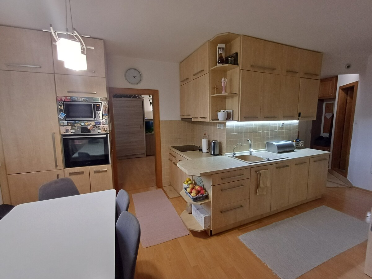 Pekný 4 izbový byt s balkónom 1 poschodie.