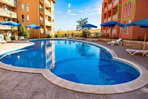 Predaj, štúdio 27 m2, rezort Sunny day, Slnečné pobrežie, Bulharsko — foto 1