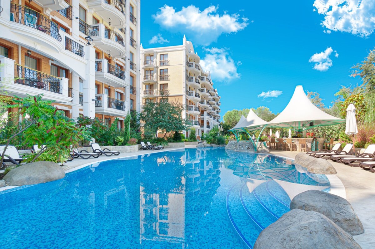 Predaj, 3 i apartmán 78 m², 2 terasy, Harmony Suites 12, BULHARSKO — foto 4