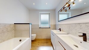NOVOSTAVBA RODINNÉHO DOMU + OBYTNÉ PODKROVIE- úžitková plocha 136 m2 — foto 6