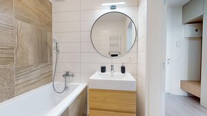 NR/Mlynárce - Zariadený 2i byt s parkovaním a balkónom v novostavbe — foto 17