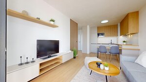 NR/Mlynárce - Zariadený 2i byt s parkovaním a balkónom v novostavbe — foto 9