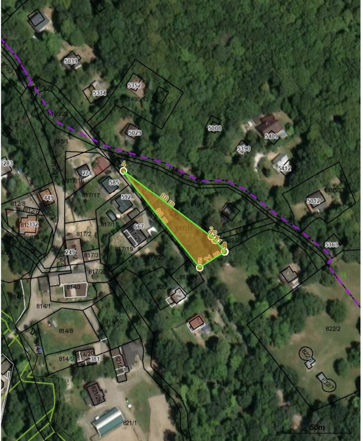Pozemok o rozlohe 1100 m2 v krásnej lokalite Borinka, okres Malacky — foto 13