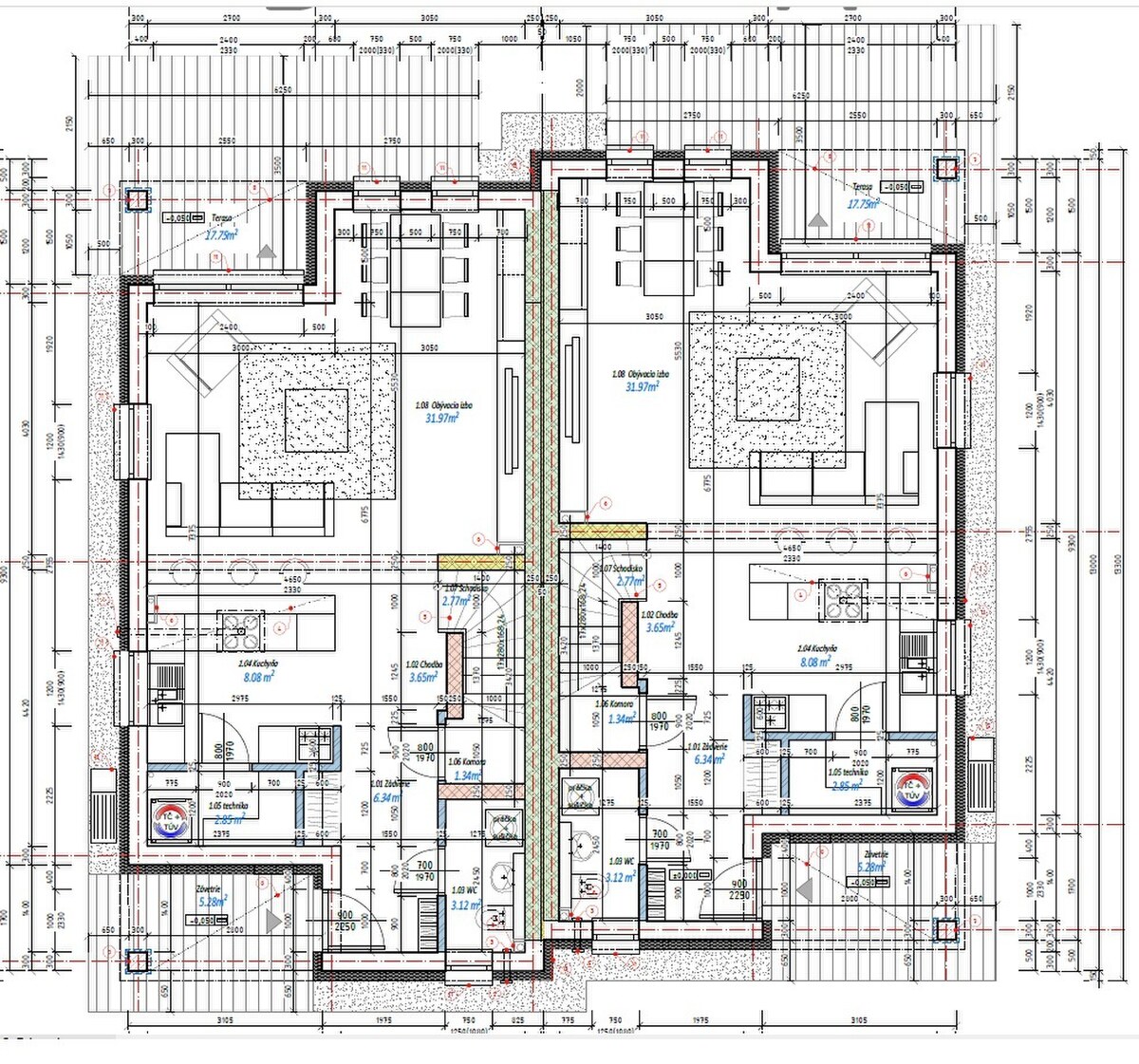SKOLAUDOVANÝ 4 izbový RD, ÚP 128 m2 S TEP. ČERPADLOM, POZEMOK 405 m2 — foto 20